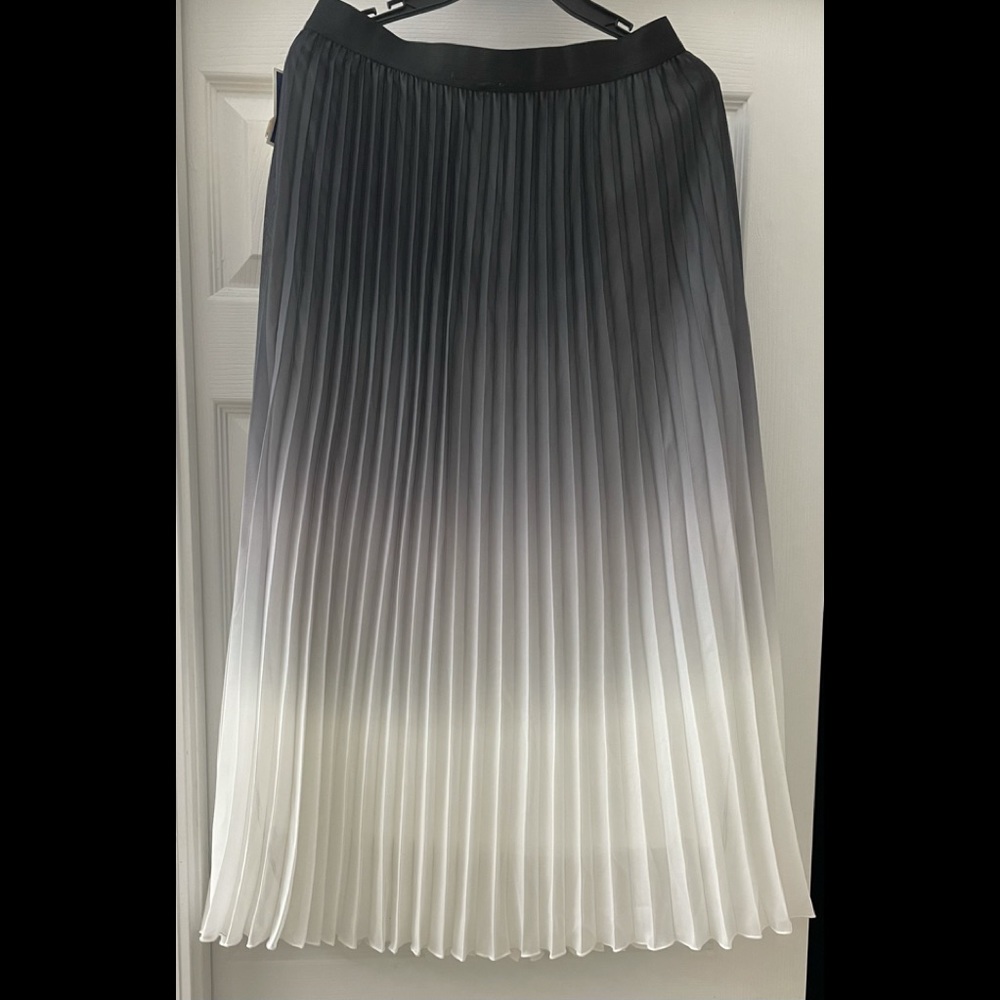 New pleated skirt.. goes well with any color